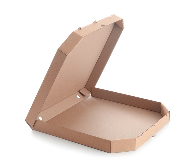 Коробка для пиццы 500*500*40 Т-22 “Е” бурая