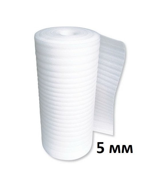 Вспененный полиэтилен 5 мм – 1м × 50 м