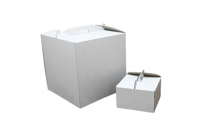 Коробка для торта 400*400*280 Т23 “В” белый