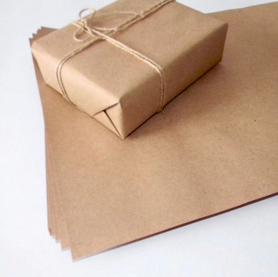 Крафт бумага в листах 70 гр/м2 – 420 мм × 420 мм