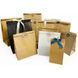 Пакет без ручок 260 х 165 х 300 мм, бурий