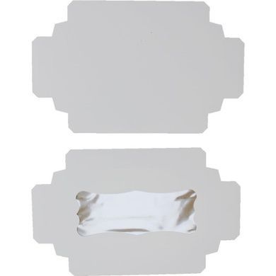 Коробка (280 х 120 х 30), белая, для пряников
