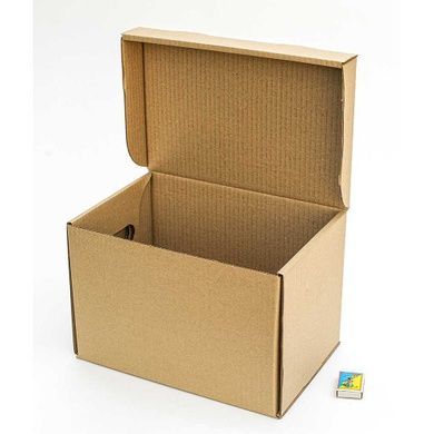 Коробка (320 х 220 х 220), для продуктовых наборов, бурая