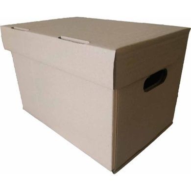 Коробка (320 х 220 х 220), для продуктовых наборов, бурая