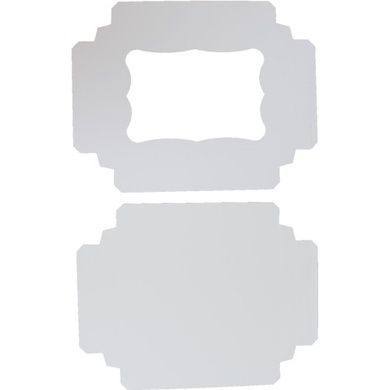 Коробка (300 х 200 х 30), белая, для пряников