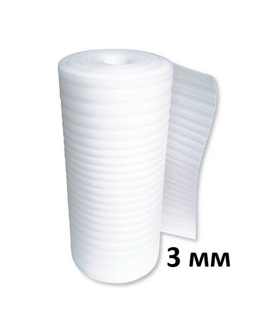 Вспененный полиэтилен 3 мм – 1м × 50 м